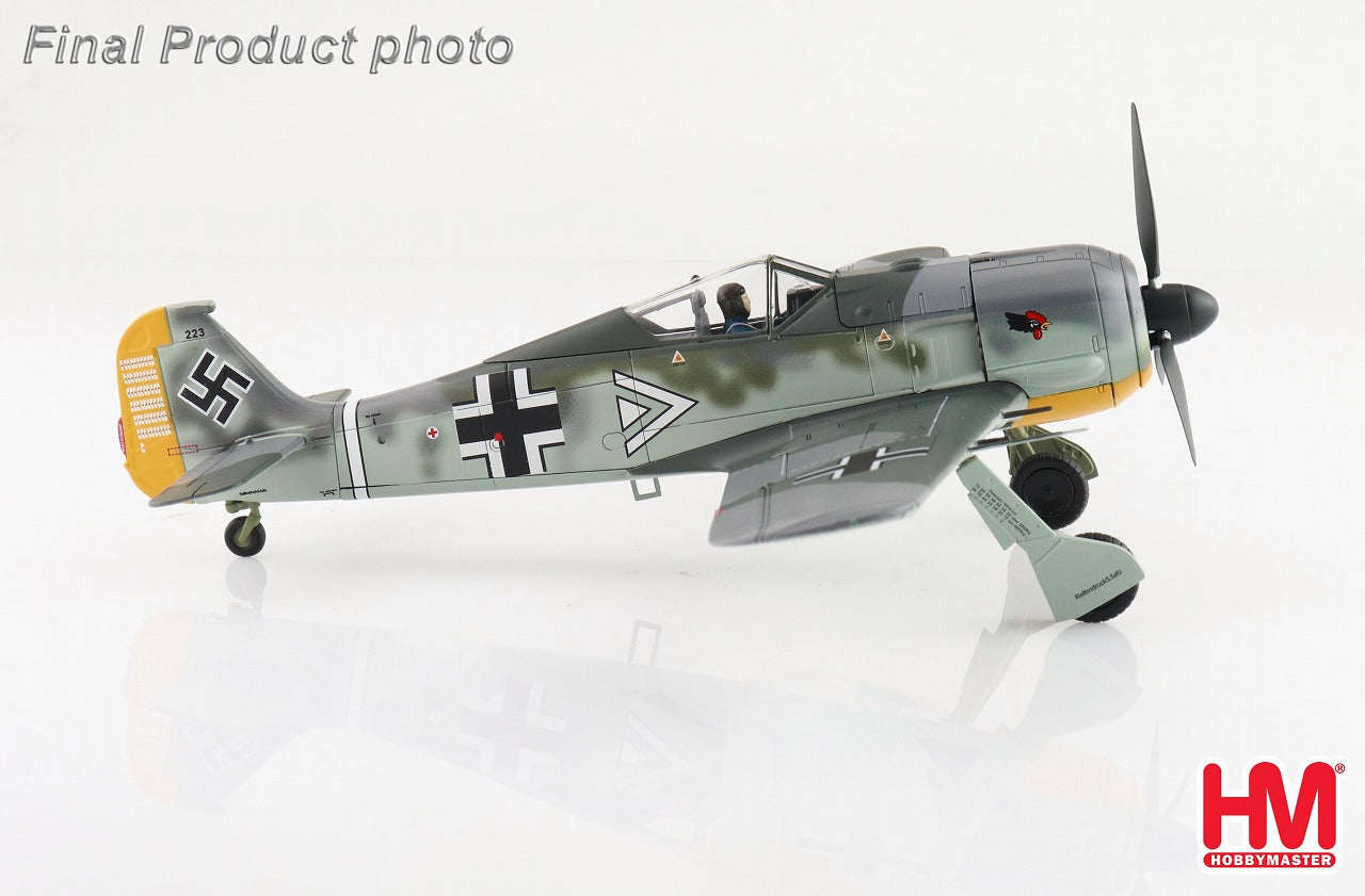 Fw190A-3 福克沃尔夫 德国空军第 2 战斗机联队 汉斯·哈恩上尉的飞机 1/48 [HA7430] 