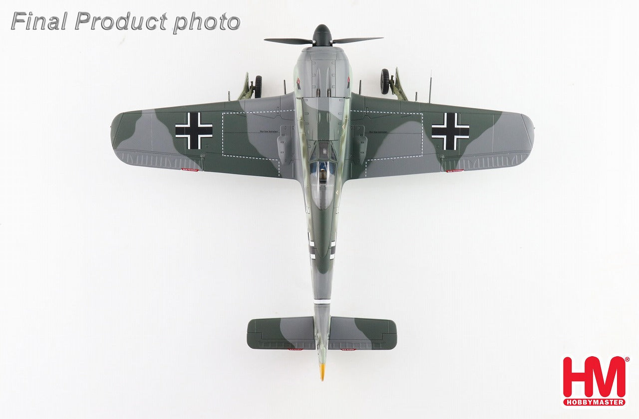 Fw190A-3 福克沃尔夫 德国空军第 2 战斗机联队 汉斯·哈恩上尉的飞机 1/48 [HA7430] 