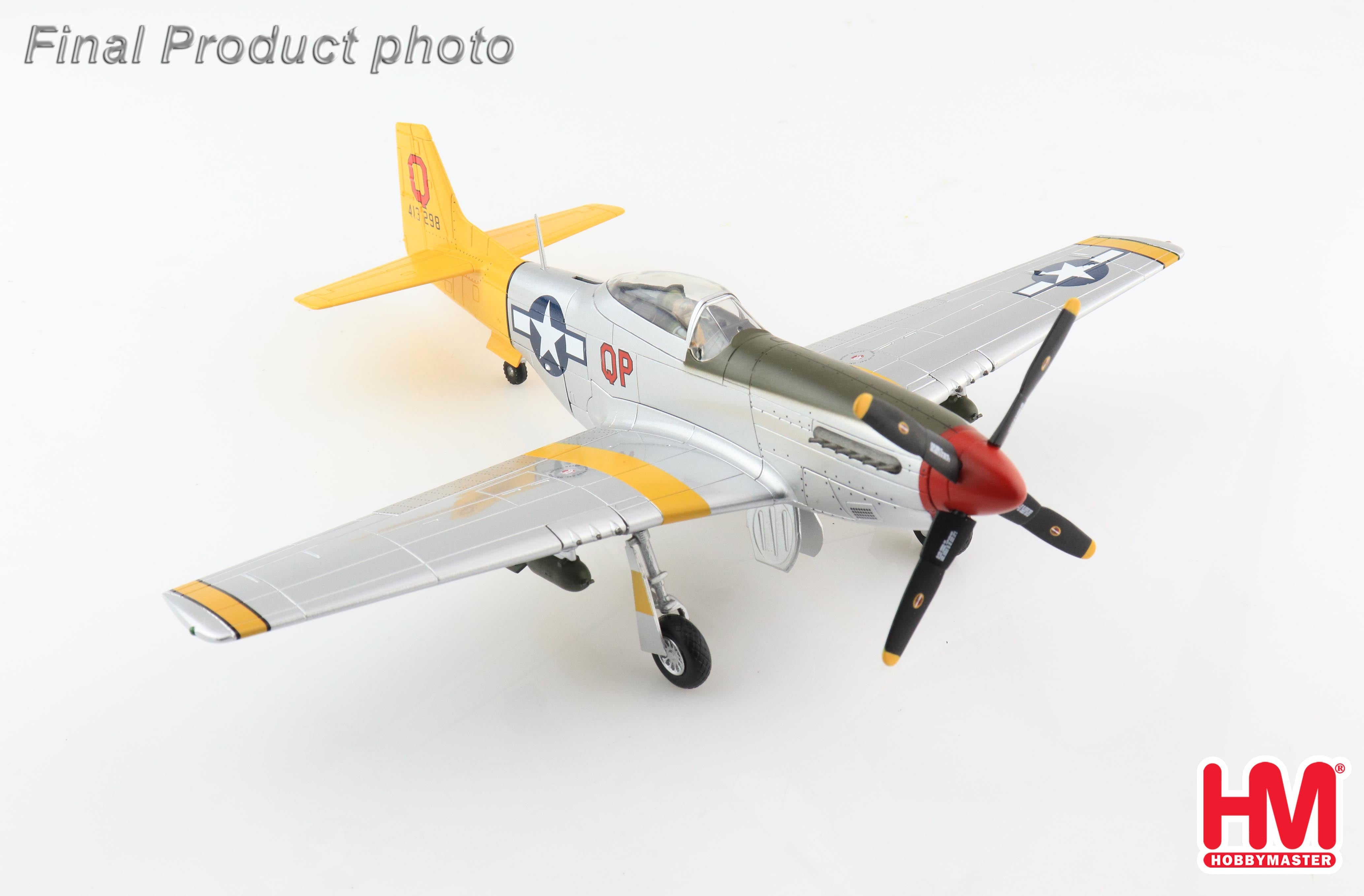 P-51D, US Army Air Forces, 2nd Fighter Squadron, 52nd Fighter Group, Captain Fred Oh's aircraft, 1944, #44-13298 "Marie" 1/48 [HA7746]