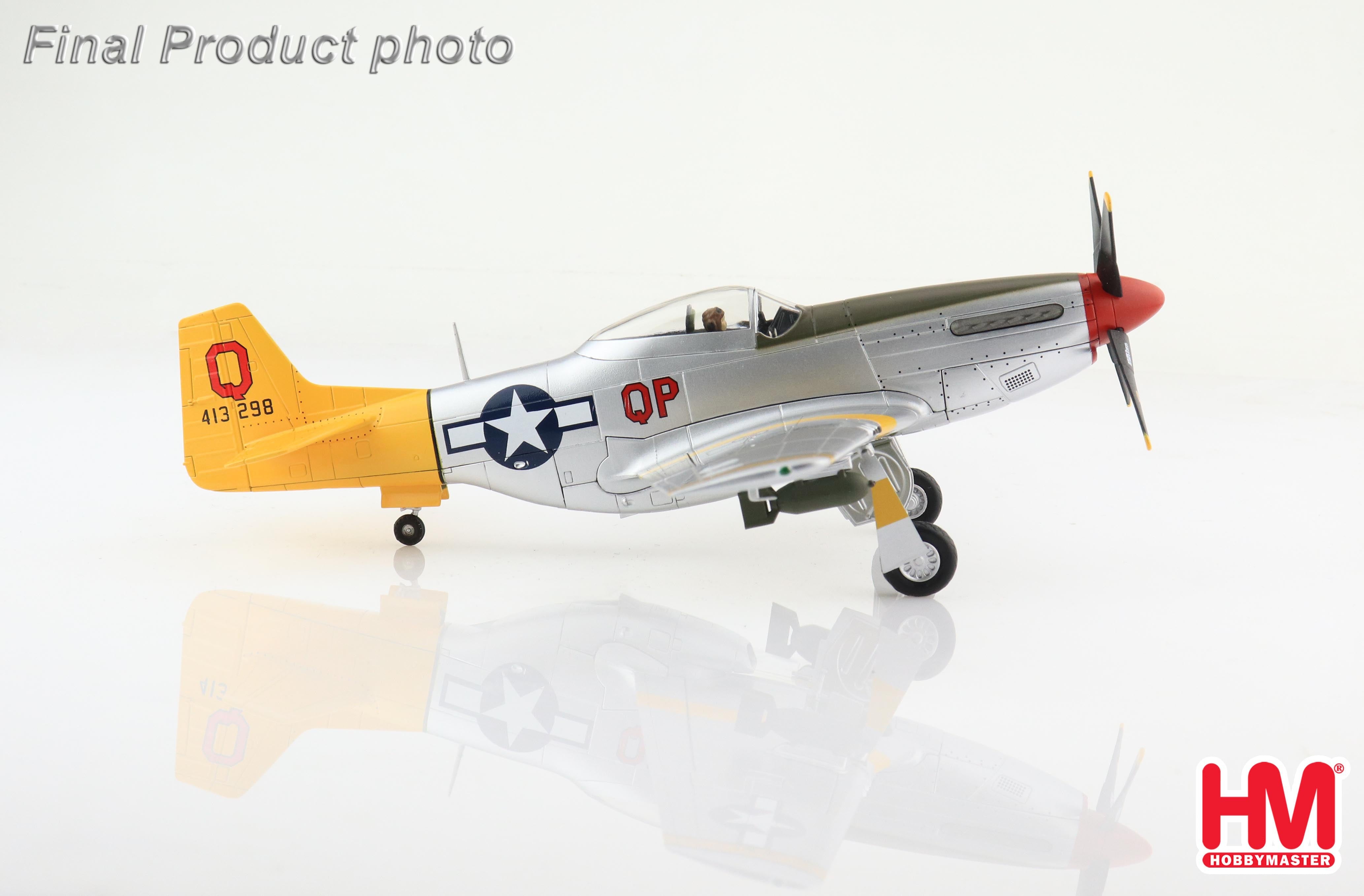 P-51D, US Army Air Forces, 2nd Fighter Squadron, 52nd Fighter Group, Captain Fred Oh's aircraft, 1944, #44-13298 "Marie" 1/48 [HA7746]