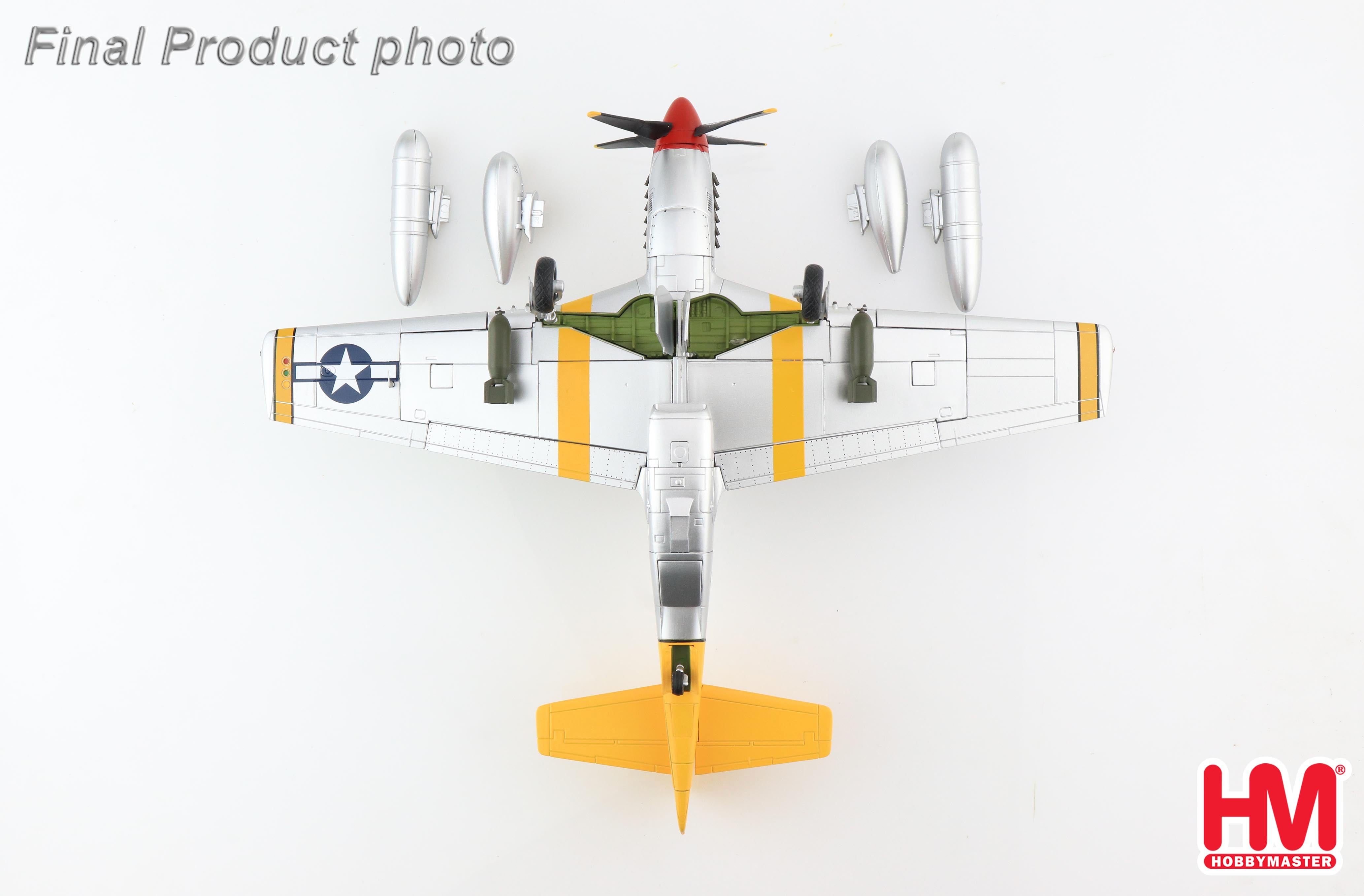 P-51D, US Army Air Forces, 2nd Fighter Squadron, 52nd Fighter Group, Captain Fred Oh's aircraft, 1944, #44-13298 "Marie" 1/48 [HA7746]