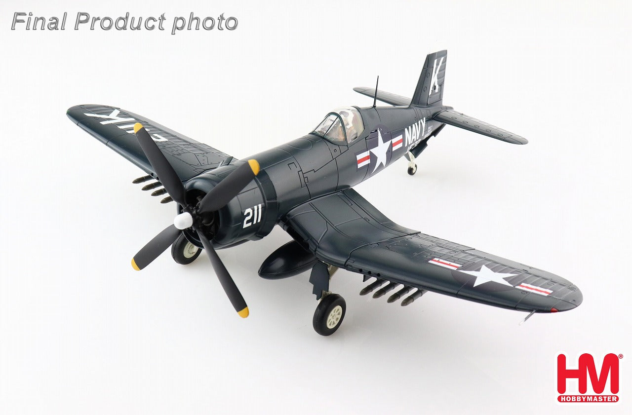 F4U-4 US Navy 32nd Fighter Squadron, Lieutenant Jesse L. Brown, aircraft from the aircraft carrier Leyte, December 4, 1950 #211/#97231 1/48 [HA8225]