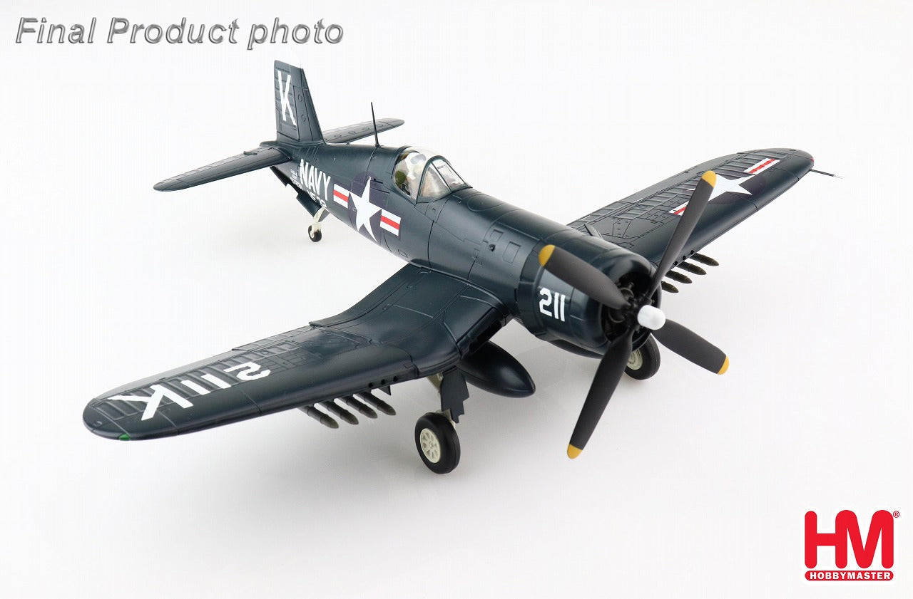 F4U-4 US Navy 32nd Fighter Squadron, Lieutenant Jesse L. Brown, aircraft from the aircraft carrier Leyte, December 4, 1950 #211/#97231 1/48 [HA8225]