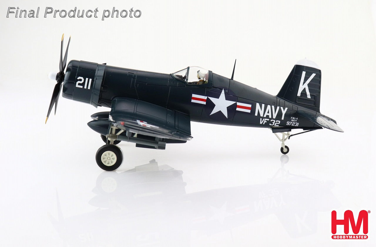 F4U-4 US Navy 32nd Fighter Squadron, Lieutenant Jesse L. Brown, aircraft from the aircraft carrier Leyte, December 4, 1950 #211/#97231 1/48 [HA8225]