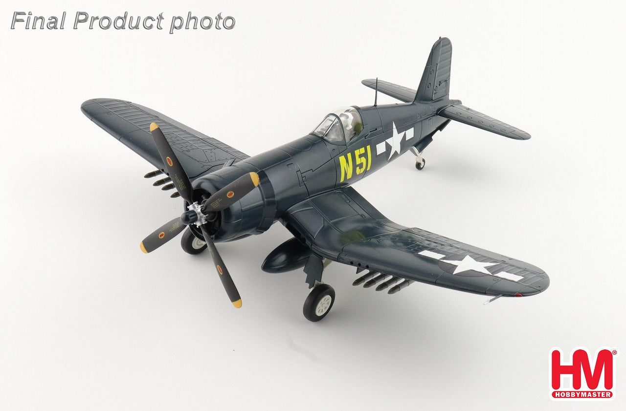 【予約商品】F4U-4 コルセア アメリカ海兵隊 VMF-155　「ジョン・グレン機」 1945年 N51 1/48 (HM20250718) [HA8227]