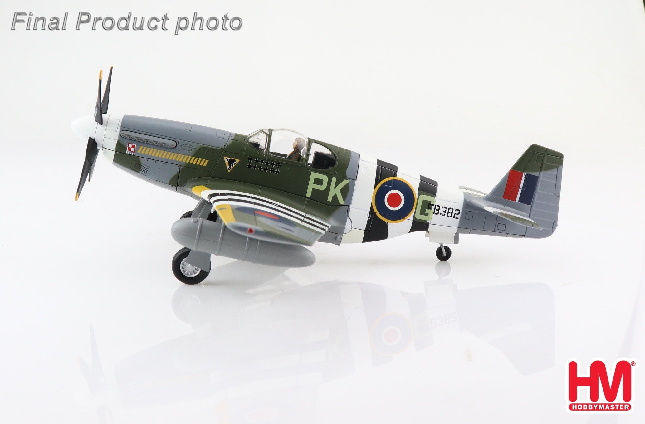 Mustang Mk.III (P-51B) Royal Air Force (Polish Air Force in Exile) No. 315 Squadron, Captain Eugene Horbaczewski, 1944, PK-G/FB382, 1/48 [HA8513]