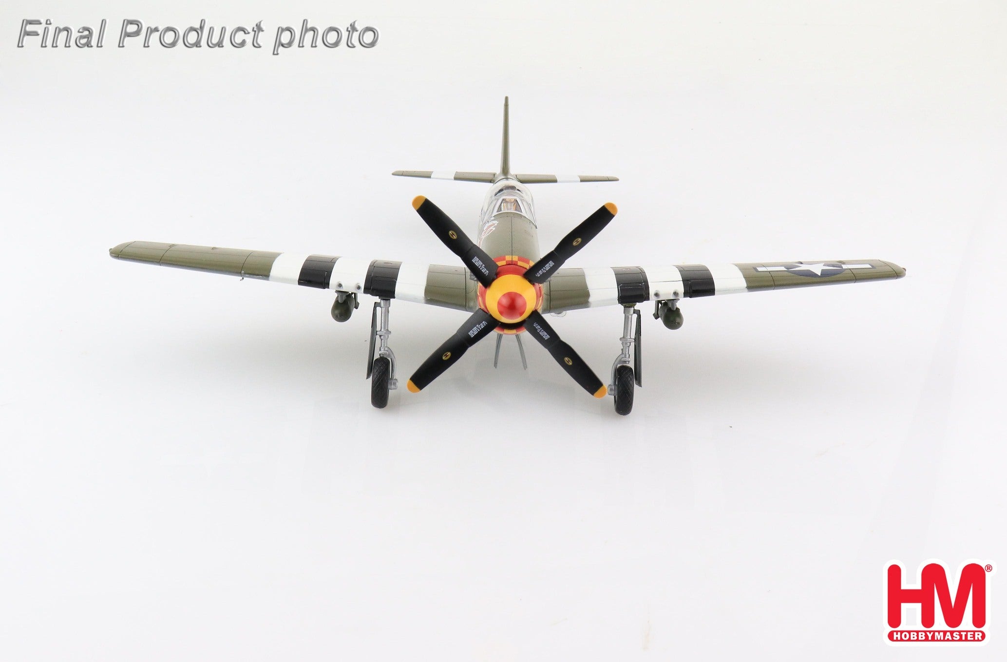 P-51B US Army Air Forces 357th Fighter Group 363rd Fighter Squadron Lt. Bill Overstreet's aircraft 1944 #324823 "Berlin Express" 1/48 [HA8514]