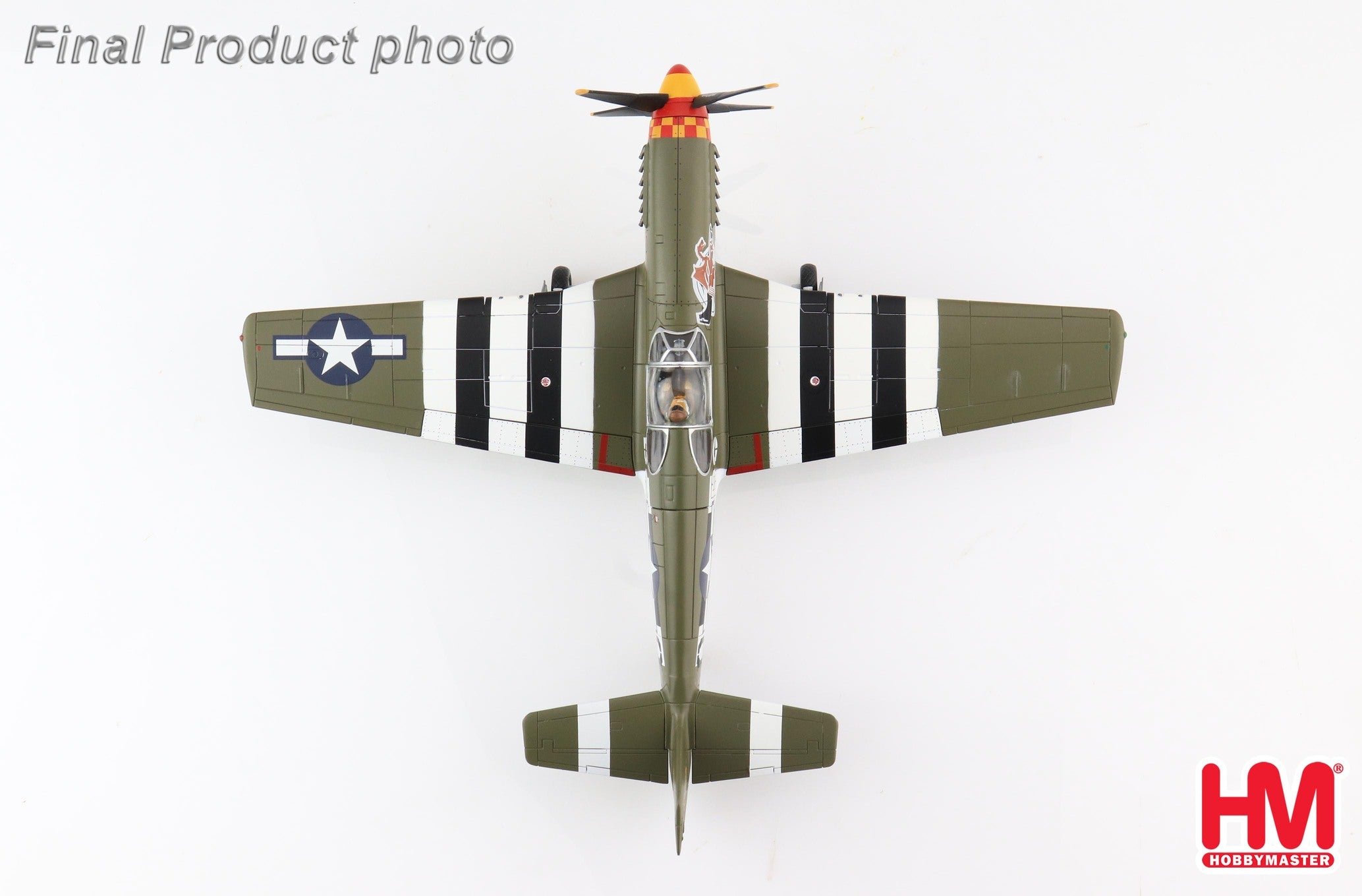 P-51B US Army Air Forces 357th Fighter Group 363rd Fighter Squadron Lt. Bill Overstreet's aircraft 1944 #324823 "Berlin Express" 1/48 [HA8514]