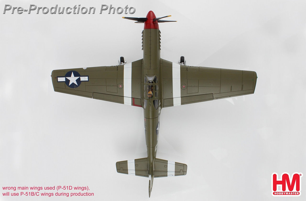 P-51B US Army Air Forces 4th Fighter Group 334th Fighter Squadron Steve Pisanos #36798/QP-D 1/48[HA8515A]