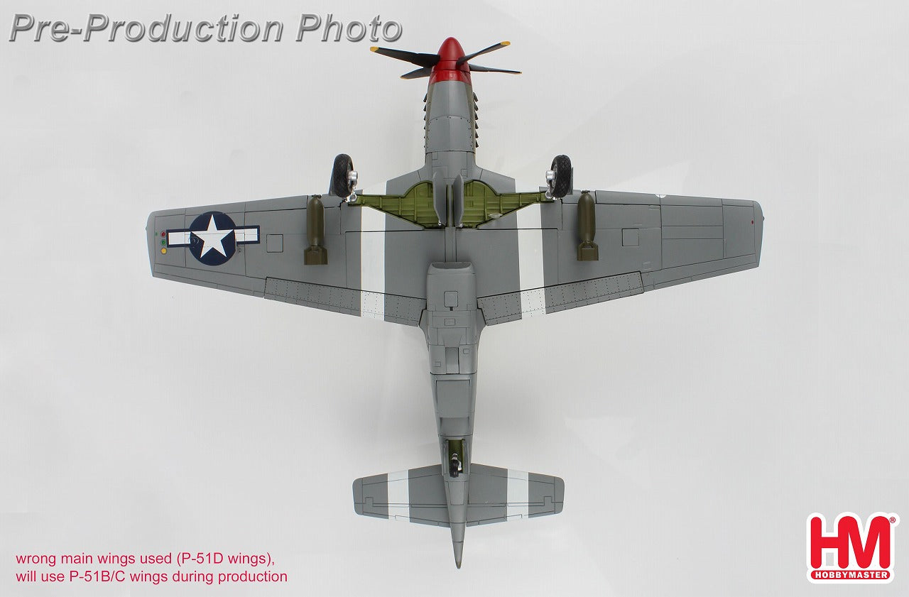 P-51B US Army Air Forces 4th Fighter Group 334th Fighter Squadron Steve Pisanos #36798/QP-D 1/48[HA8515A]