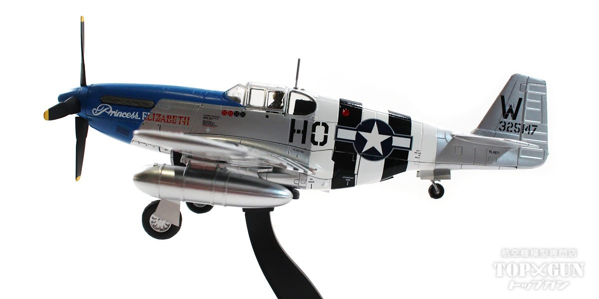 P-51C アメリカ陸軍航空軍 第352戦闘航空群 第487戦闘飛行隊 （保存機）2007年 #43-25147/NL487FS 「プリンセス・エリザベス」 1/48[HA8516]