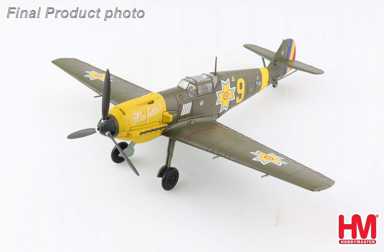 Bf109E-3 Romanian Air Force 7th Squadron Lt. Ioan Di Cesare's aircraft Karpovka-Stalingrad November 1941 #9 "Hai Fetito" 1/48 [HA8721]