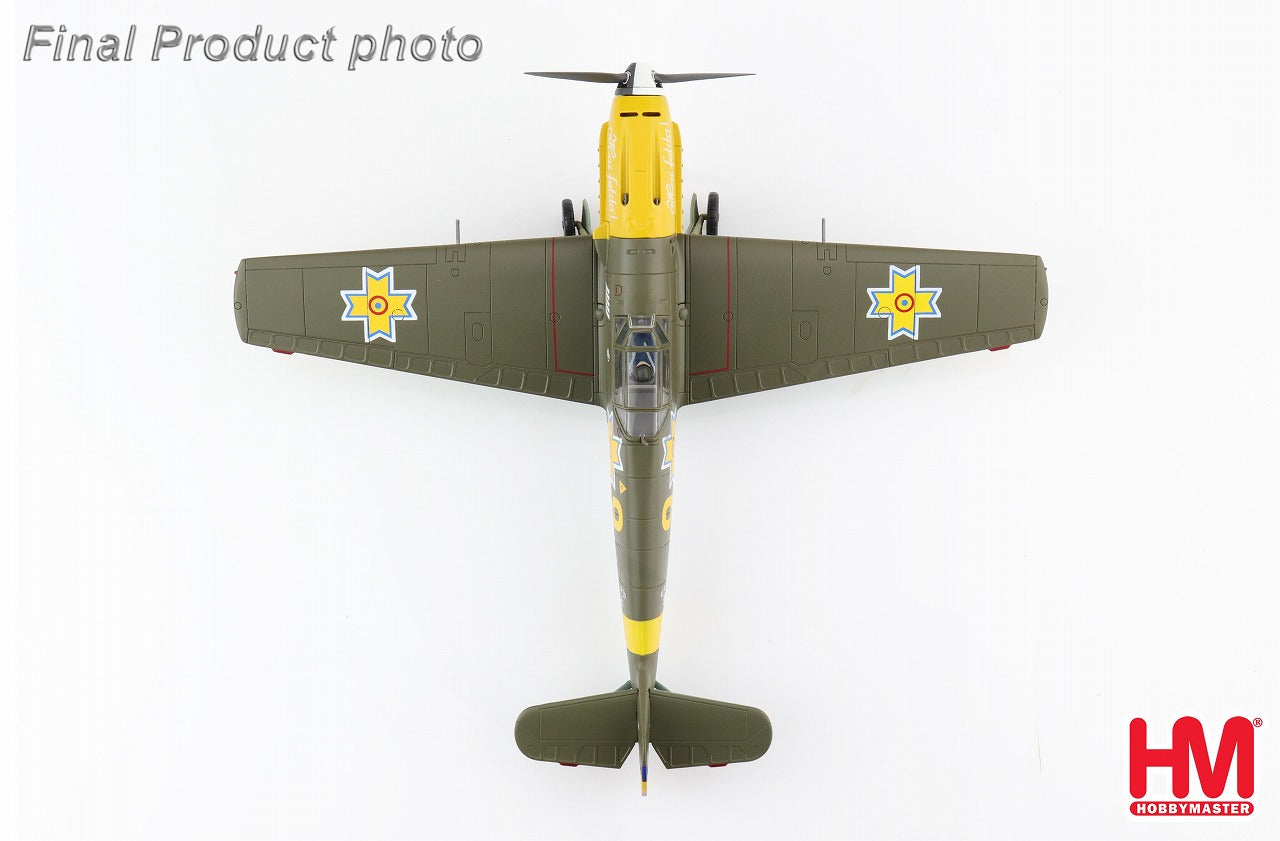 Bf109E-3 Romanian Air Force 7th Squadron Lt. Ioan Di Cesare's aircraft Karpovka-Stalingrad November 1941 #9 "Hai Fetito" 1/48 [HA8721]