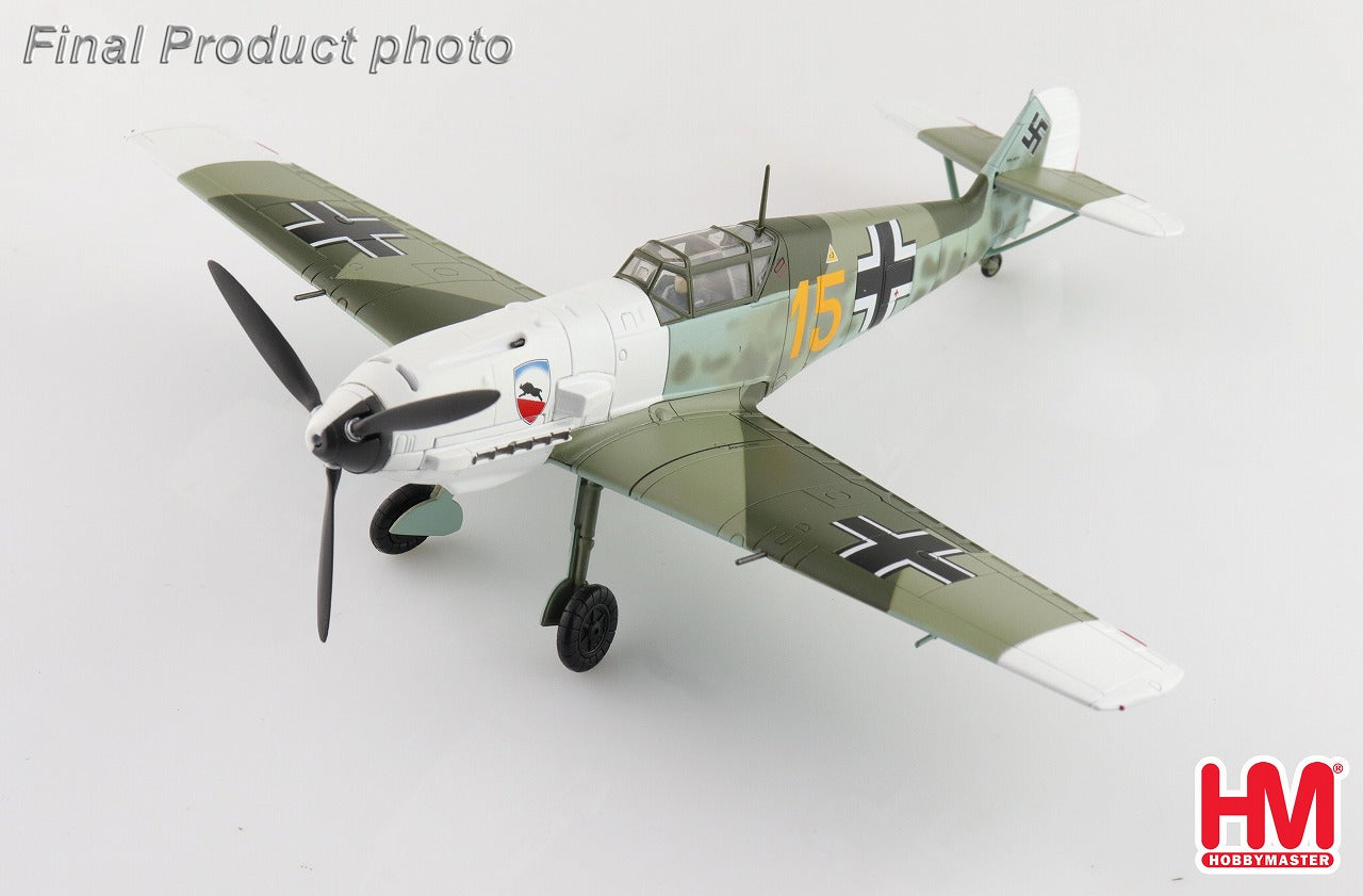 メッサーシュミット Bf-109E-3 ドイツ空軍 カール・ヴォルフ機 フランス 1940年 1/48 [HA8723]