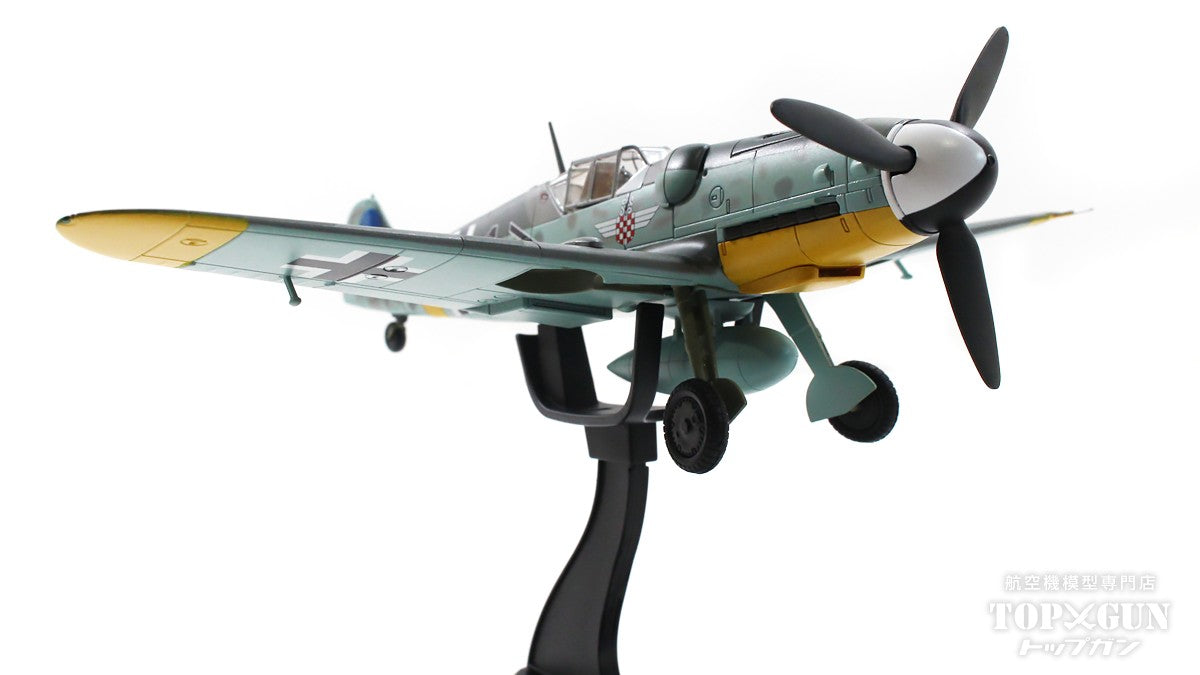 Bf109G-6 German Air Force (Croatian Air Force), 15th Squadron, 52nd Fighter Wing (Croatia), Lieutenant Mato Dukovac, 1944 #1 1/48 [HA8760]