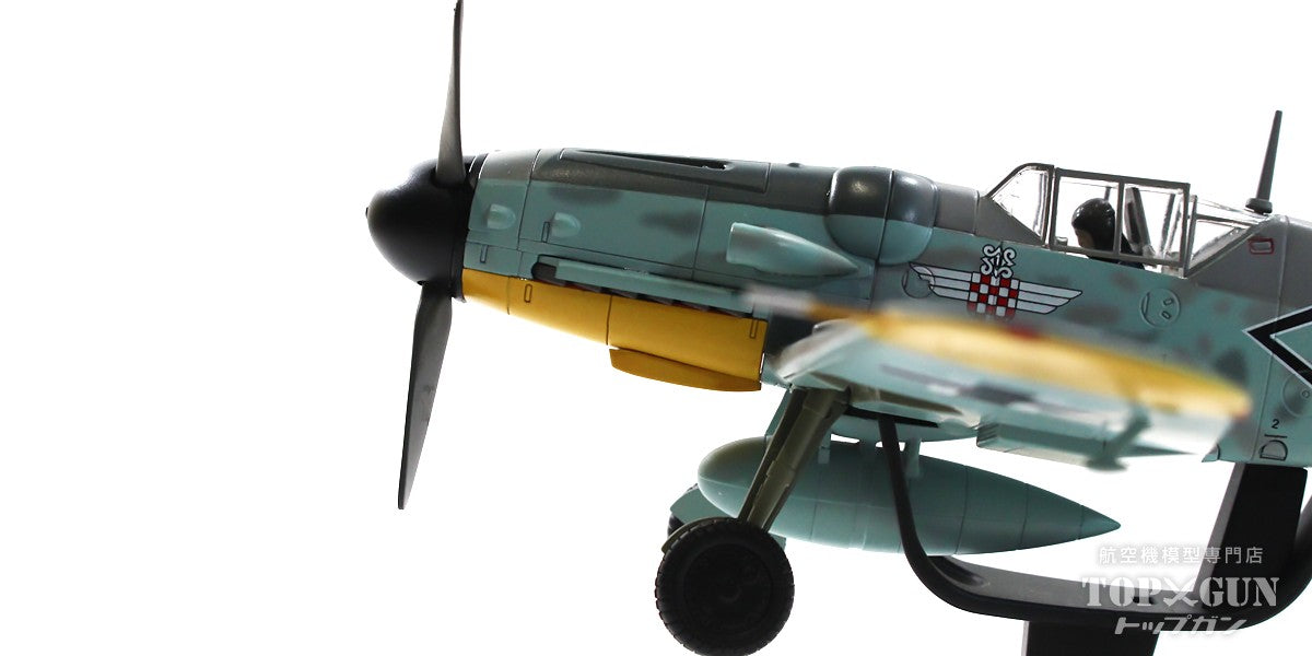 Bf109G-6 German Air Force (Croatian Air Force), 15th Squadron, 52nd Fighter Wing (Croatia), Lieutenant Mato Dukovac, 1944 #1 1/48 [HA8760]