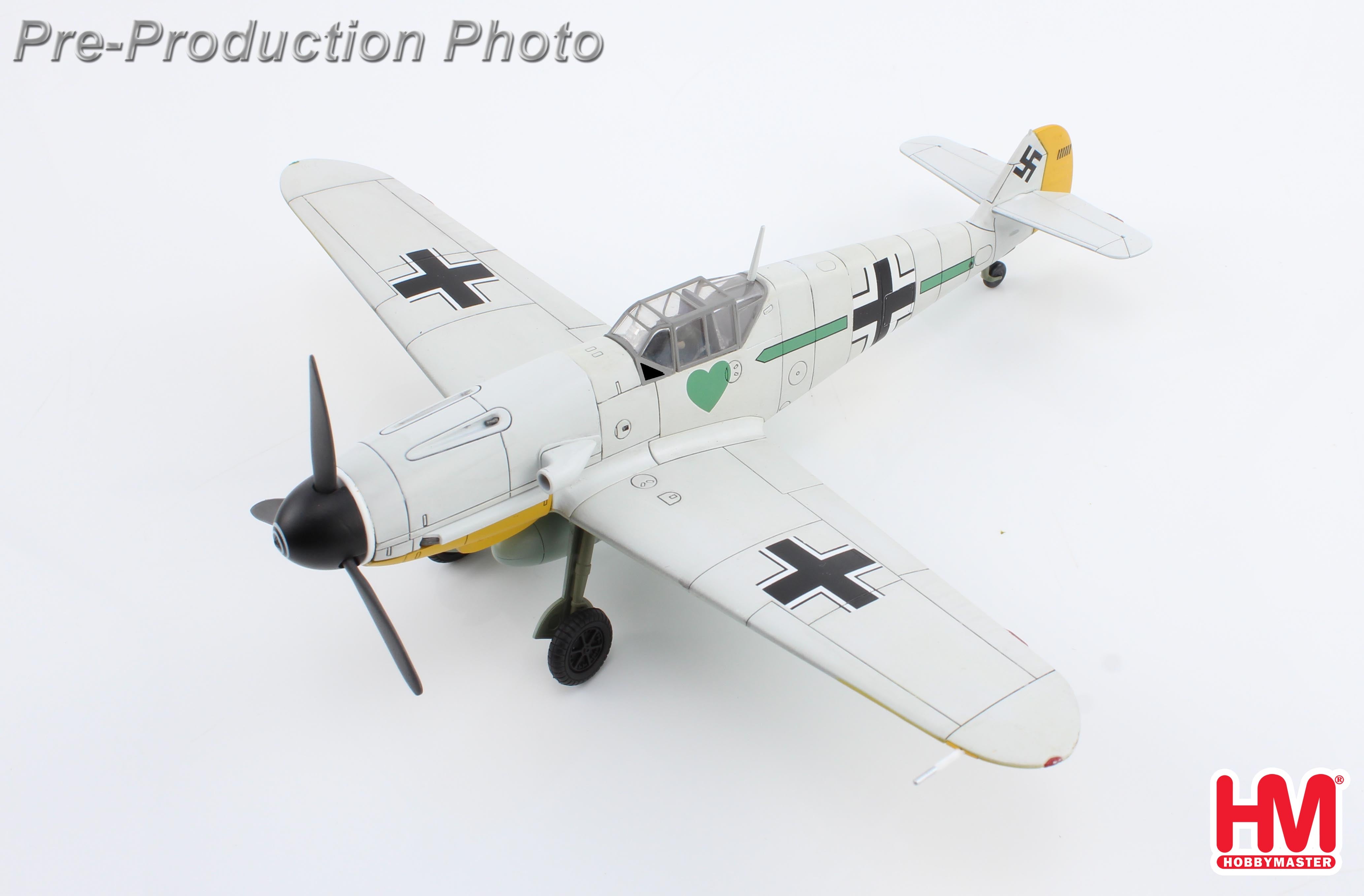 Messerschmitt Bf-109F-4 German Air Force Otto Cass 1941 1/48 [HA8762]