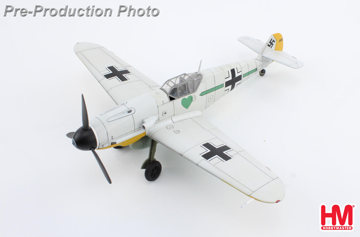 メッサーシュミット Bf-109F-4 ドイツ空軍 オットー・キャス機 1941 1/48 [HA8762](20231231WE)