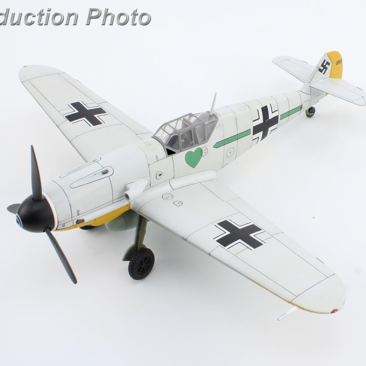 Hobby Master メッサーシュミット Bf-109F-4 ドイツ空軍 オットー・キャス機 1941 1/48 [HA8762]