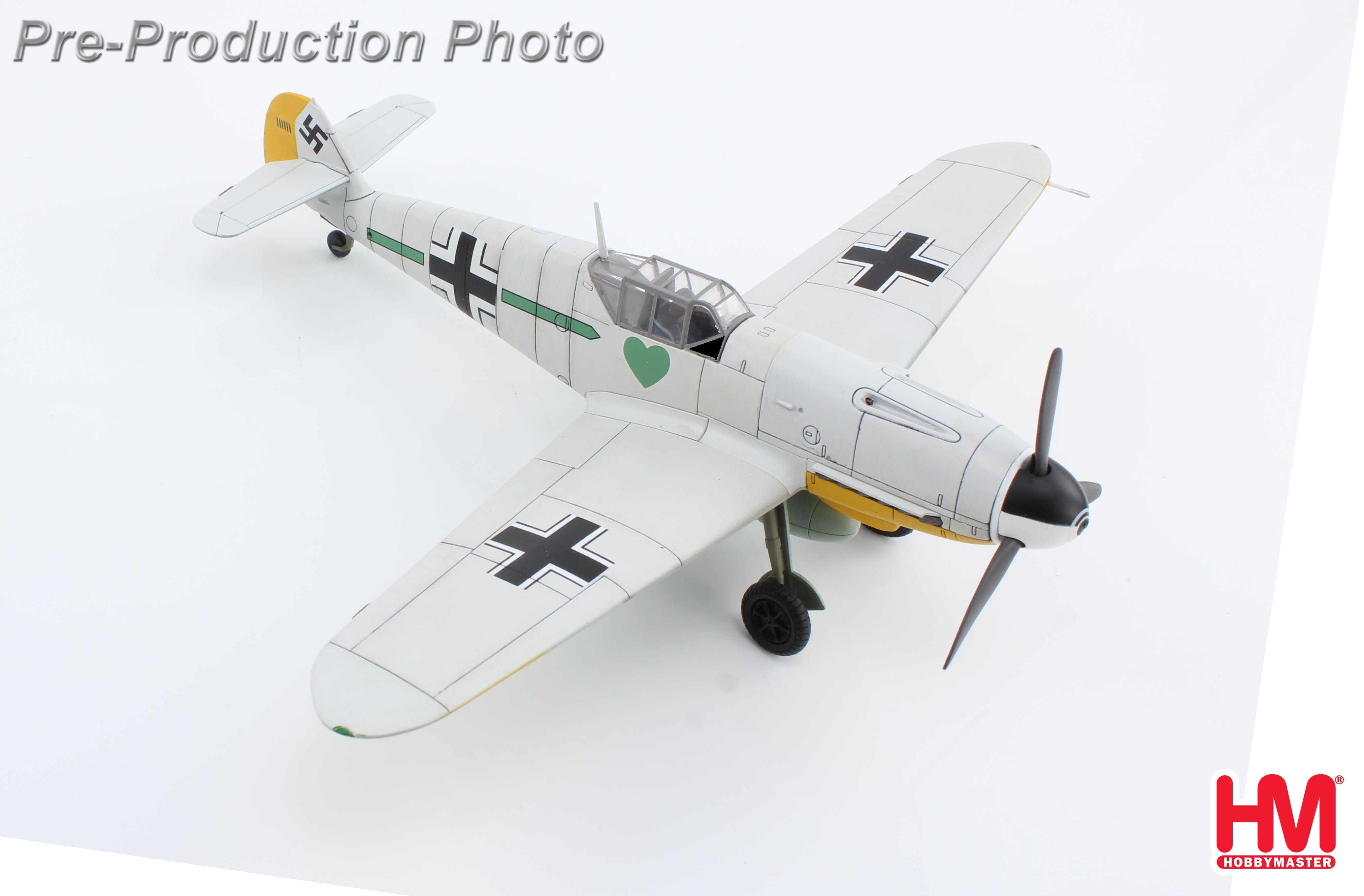 Messerschmitt Bf-109F-4 German Air Force Otto Cass 1941 1/48 [HA8762]