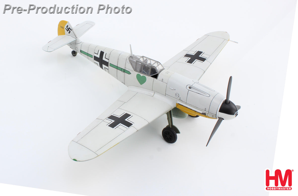 メッサーシュミット Bf-109F-4 ドイツ空軍 オットー・キャス機 1941 1/48 [HA8762](20231231WE)