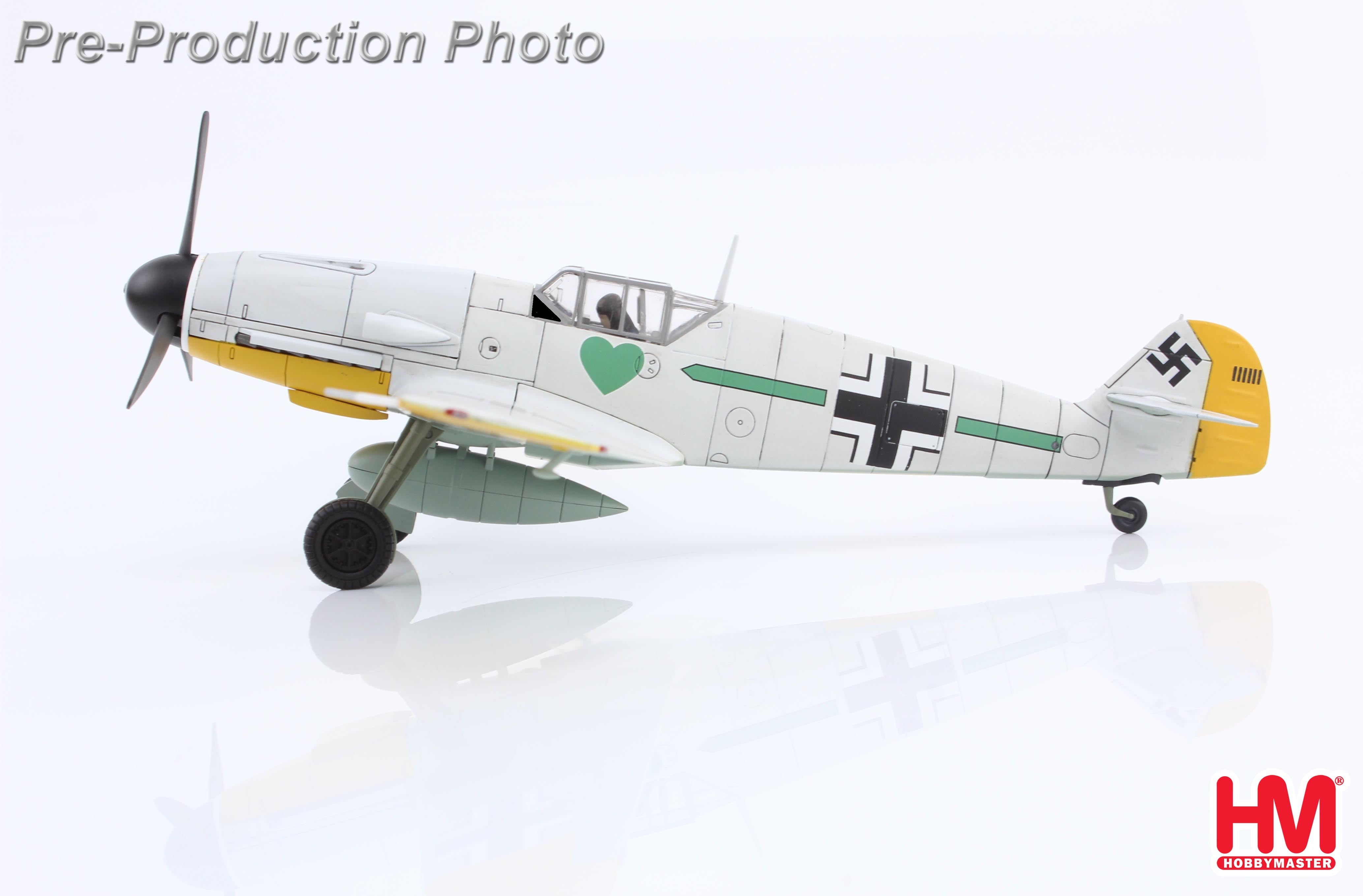 Messerschmitt Bf-109F-4 German Air Force Otto Cass 1941 1/48 [HA8762]