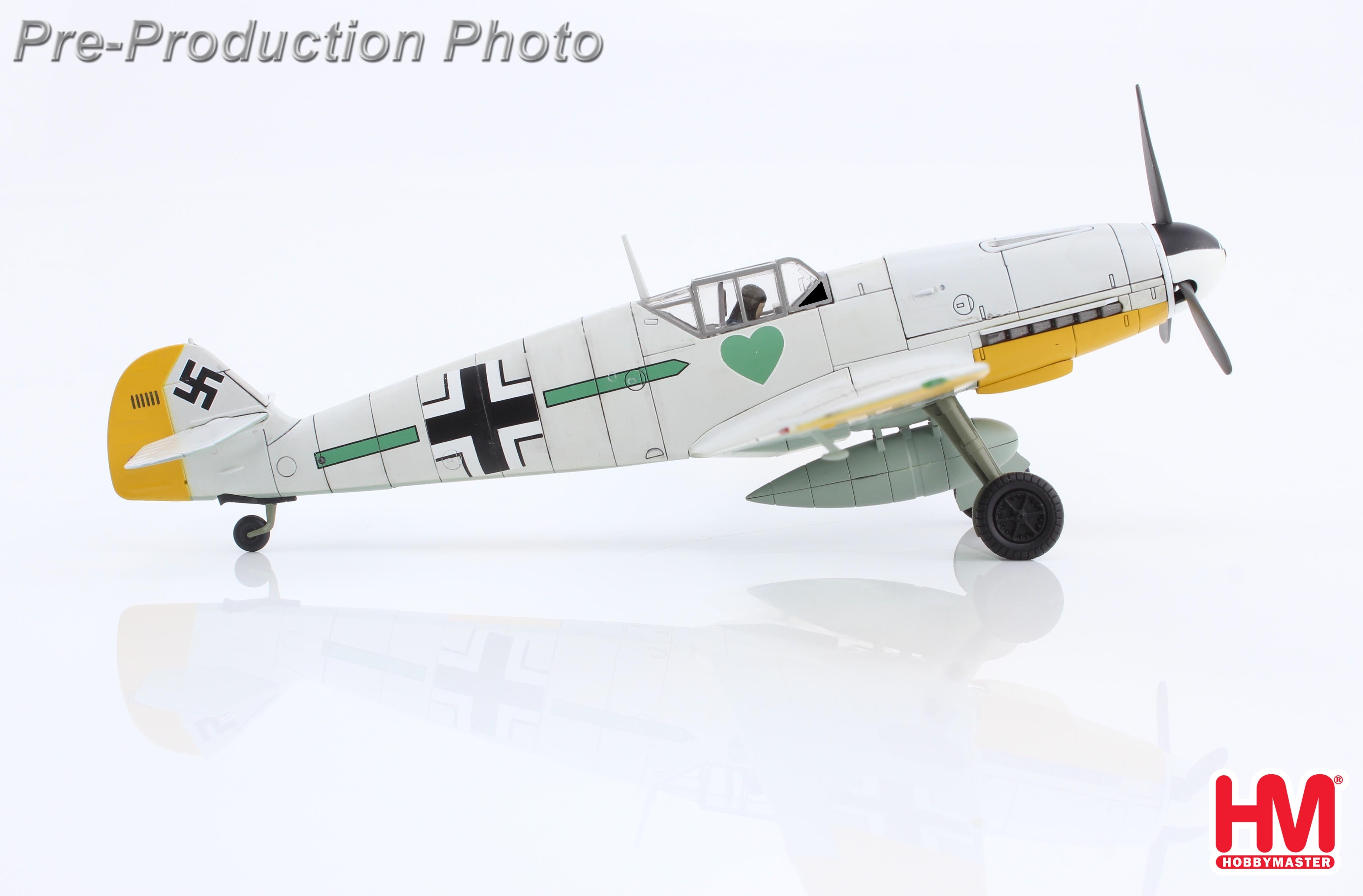 Messerschmitt Bf-109F-4 German Air Force Otto Cass 1941 1/48 [HA8762]