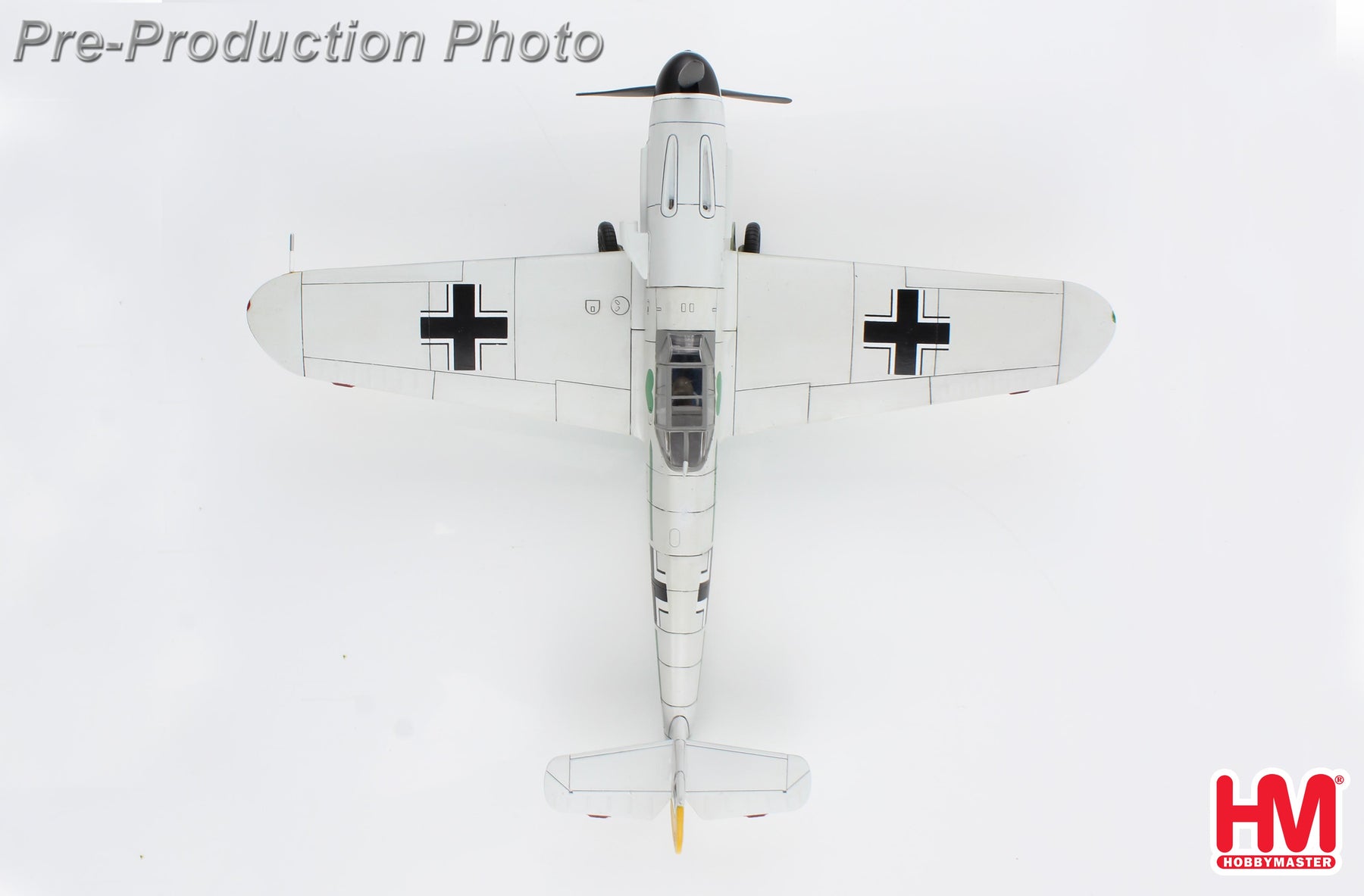 メッサーシュミット Bf-109F-4 ドイツ空軍 オットー・キャス機 1941 1/48 [HA8762]