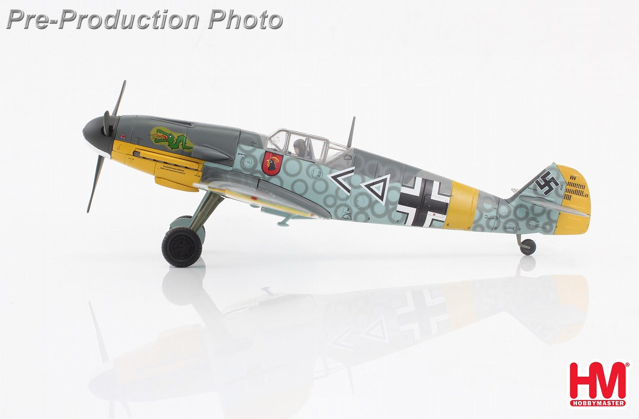 Bf-109F-2 メッサーシュミット ドイツ空軍「ハンス・フォン・ハーン機 」1941年 ロシア 1/48 [HA8764]