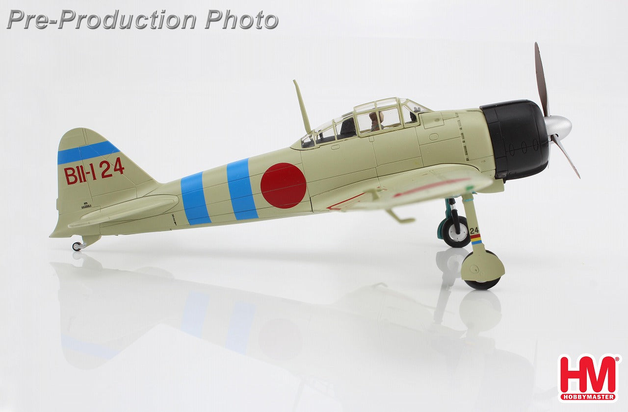 Mitsubishi A6M2 Zero Model 21 Carrier Fighter, Imperial Japanese Navy, 2nd Air Squadron, 3rd Group, 4th Air Superiority Squadron, Sergeant Matsuyama Tsuguo, attack on Pearl Harbor, aboard the aircraft carrier Hiryu, 1941, BII-124, 1/48 [HA8811]