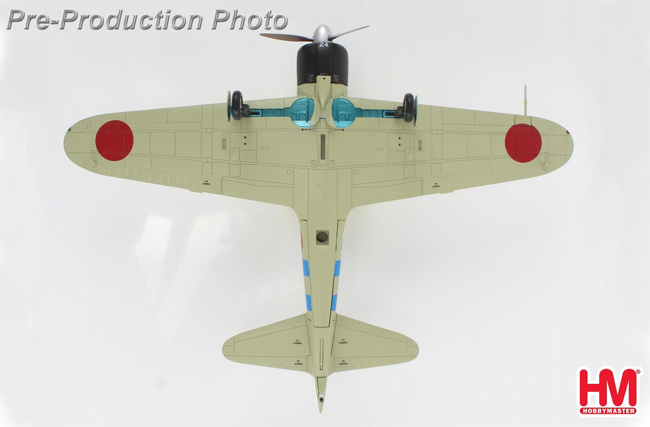 Mitsubishi A6M2 Zero Model 21 Carrier Fighter, Imperial Japanese Navy, 2nd Air Squadron, 3rd Group, 4th Air Superiority Squadron, Sergeant Matsuyama Tsuguo, attack on Pearl Harbor, aboard the aircraft carrier Hiryu, 1941, BII-124, 1/48 [HA8811]