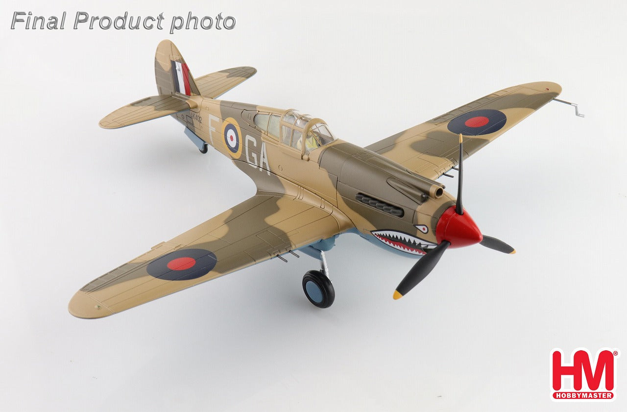 【予約商品】カーチス・ホークMk.2B イギリス空軍 「ネヴィル・デューク機」 1941年 1/48 (HM20250502) [HA9205]