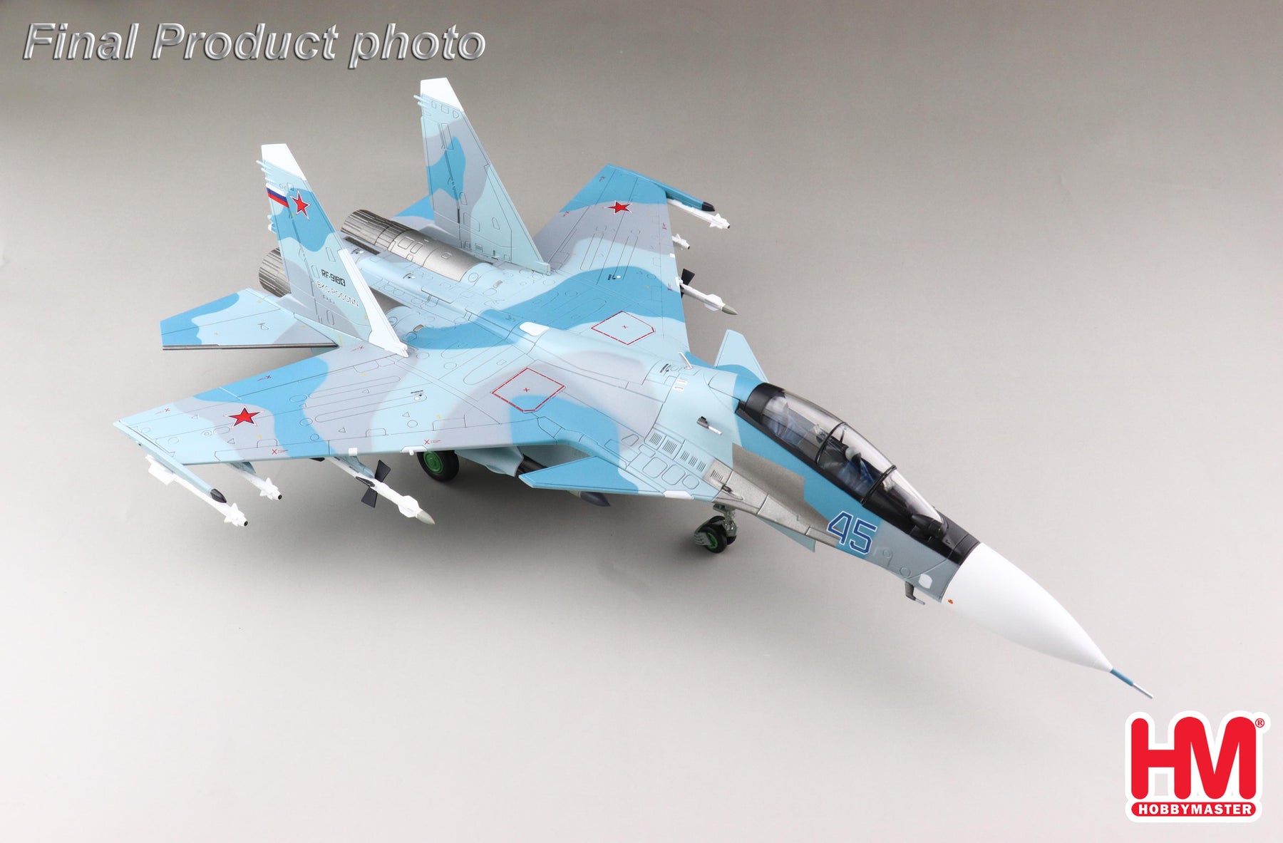 ▼▼ホビーマスター HOBBYMASTER  1/72 Su-30SM フランカー ロシア航空宇宙軍 第31戦闘飛行隊 HA9501