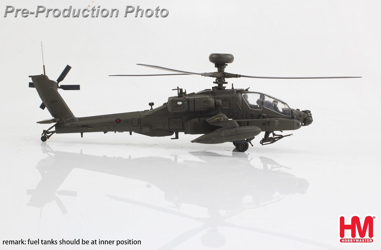 【予約商品】AH-64E イギリス陸軍 「アパッチ・エコー」 ミドルワロップ飛行場 2022年 ZM714 1/72 (HM20250808) [HH1220]
