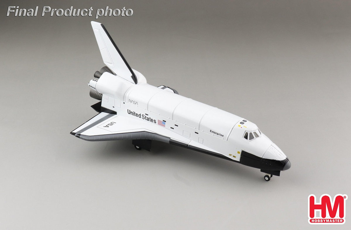 スペースシャトル・オービタ 試験機 「エンタープライズ」 NASAアメリカ航空宇宙局 エドワーズ基地 1977年 OV-101 1/200 [HL1408]