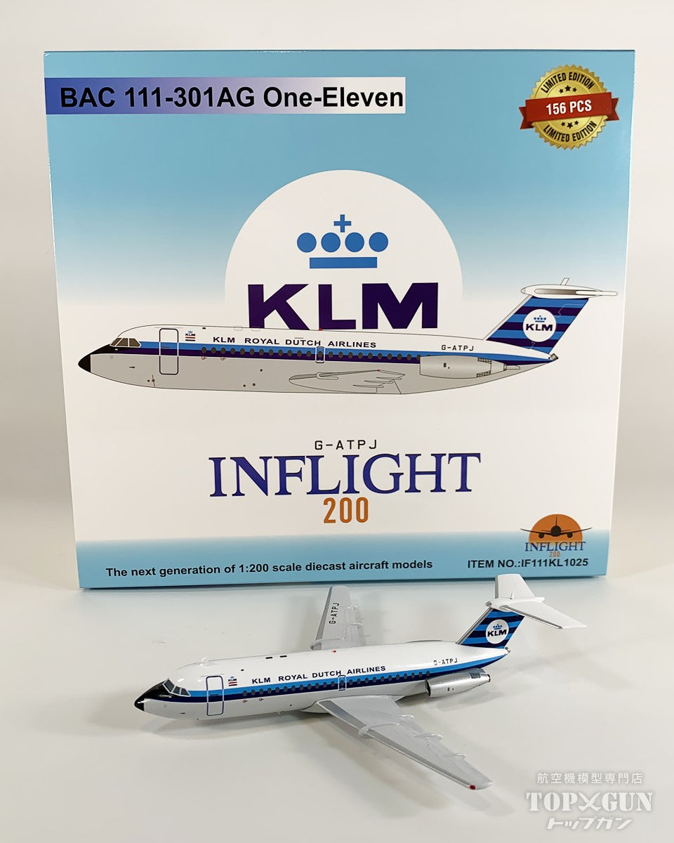 InFlight200 BAC1-11-300AG KLMオランダ航空 G-ATPJ 1/200 [IF111KL1025]