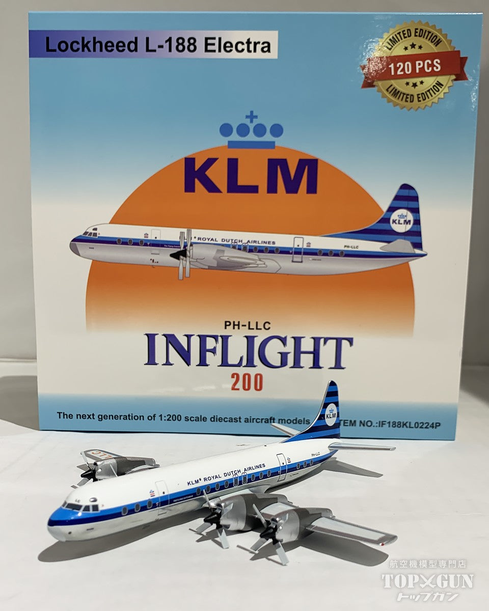 Lockheed L-188C KLM Royal Dutch Airlines PH-LLC 1/200 [IF188KL0224] 