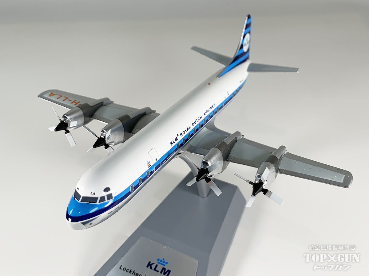 InFlight200 L-188C KLMオランダ航空 ※ポリッシュ仕上げ PH-LLA 1/200