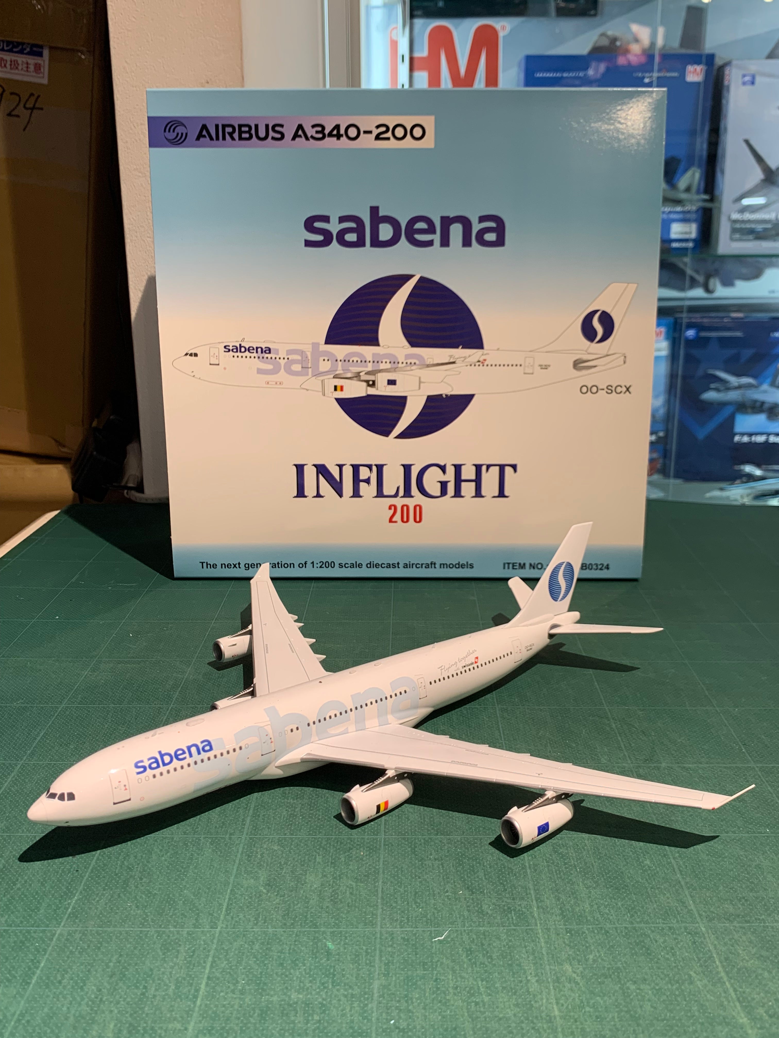 A340-200 Sabena Belgian Airlines OO-SCX 1/200 [IF342SB0324] 