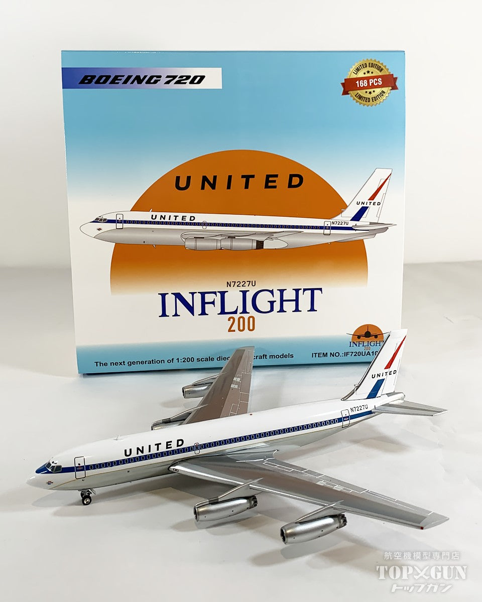 B720-022 ユナイテッド航空 ※ポリッシュ仕上げ N7227U 1/200 [IF720UA1025P]