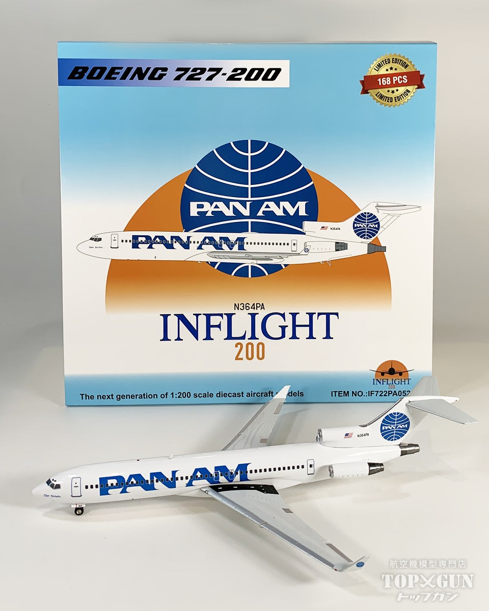 B727-200 パン・アメリカン航空 N364PA 1/200 [IF722PA0526]