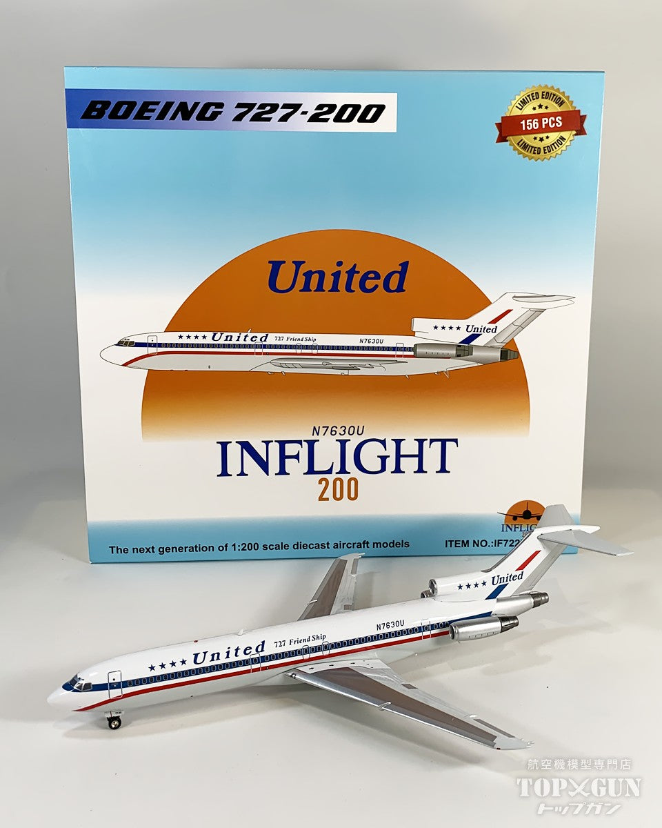 B727-200 ユナイテッド航空 N7630U 1/200 [IF722UA0426]
