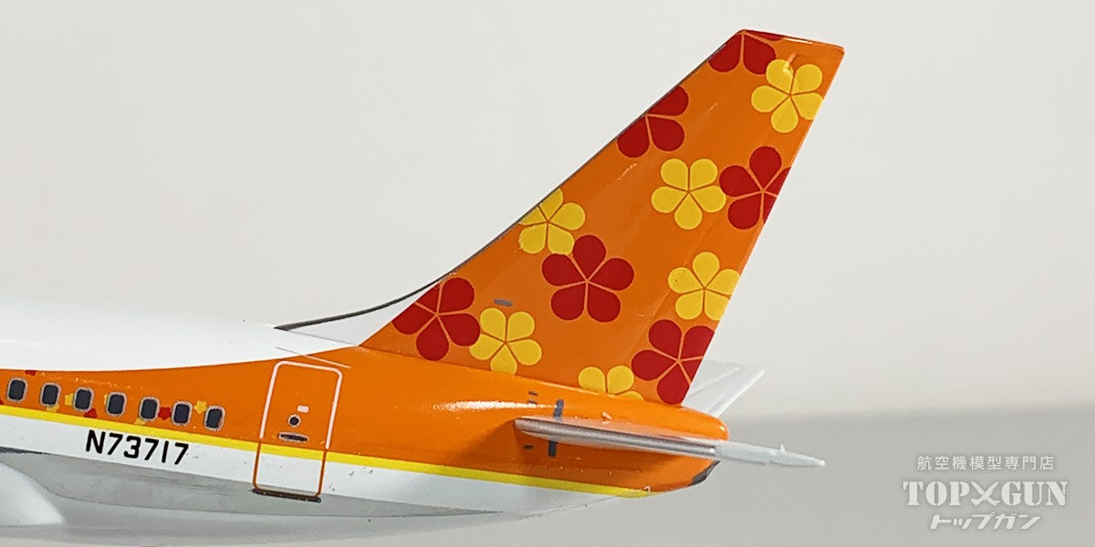 InFlight200 737-100 アロハ航空 ※ポリッシュ仕上げ N73717 1/200