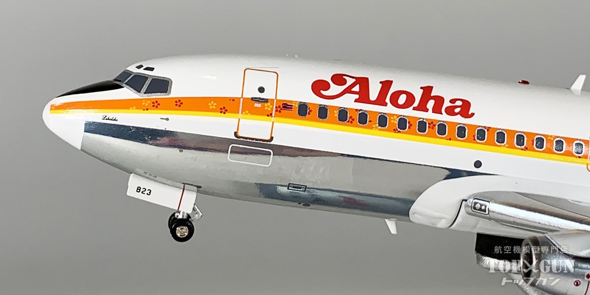InFlight200 737-200 アロハ航空 ※ポリッシュ仕上げ N823AL 1/200
