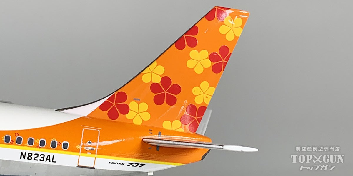 InFlight200 737-200 アロハ航空 ※ポリッシュ仕上げ N823AL 1/200