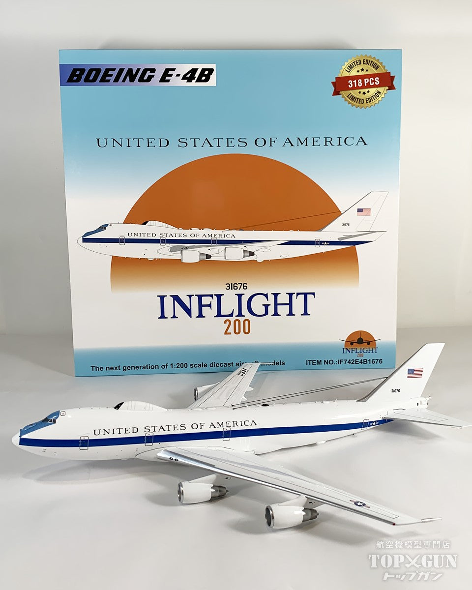 InFlight200 E-4B(747-200B) アメリカ空軍 73-1676 1/200 [IF742E4B1676]