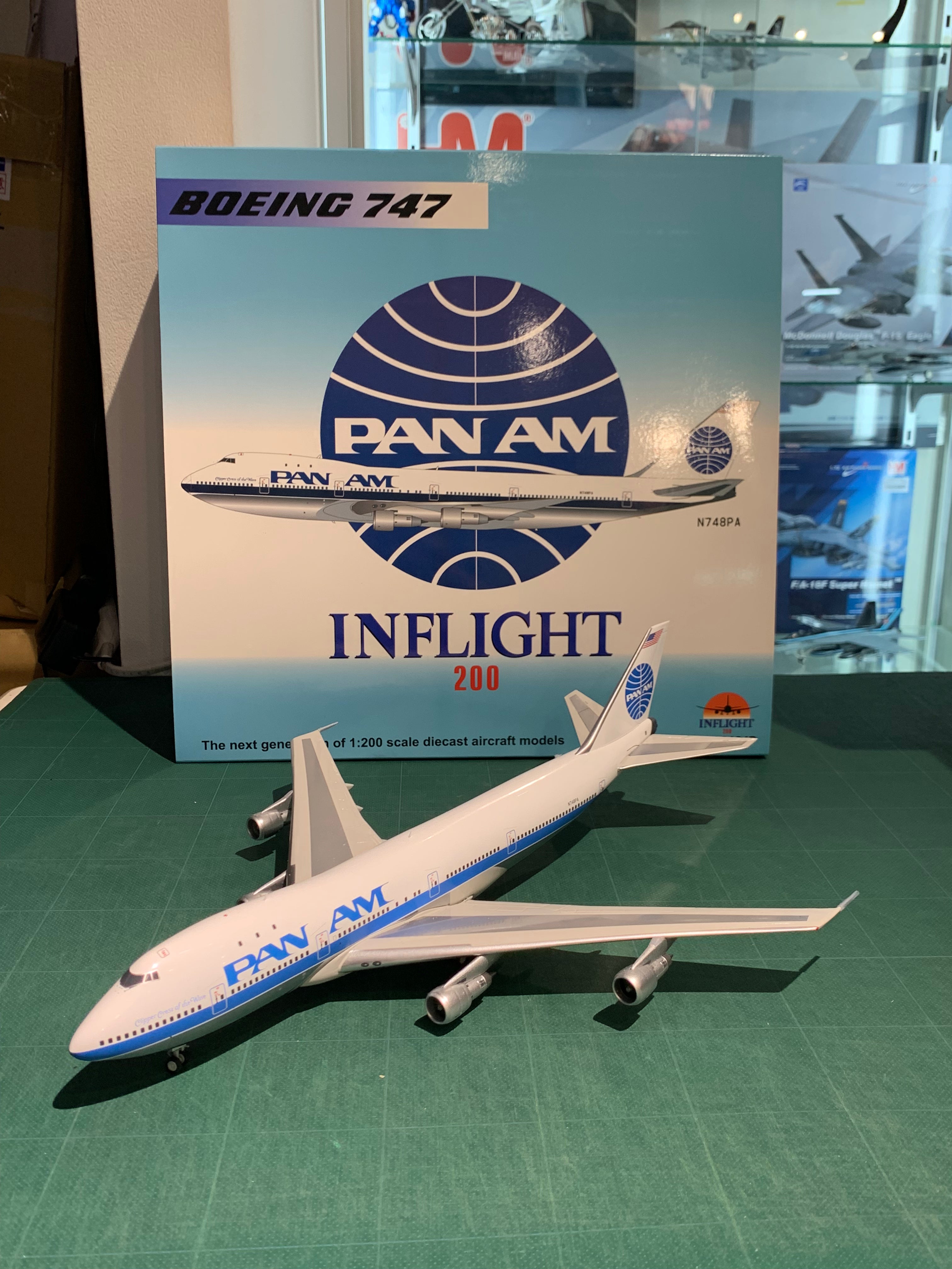 747-100 Pan American World Airways Polished Finish N748PA 1/200 [IF742PA0124P] 