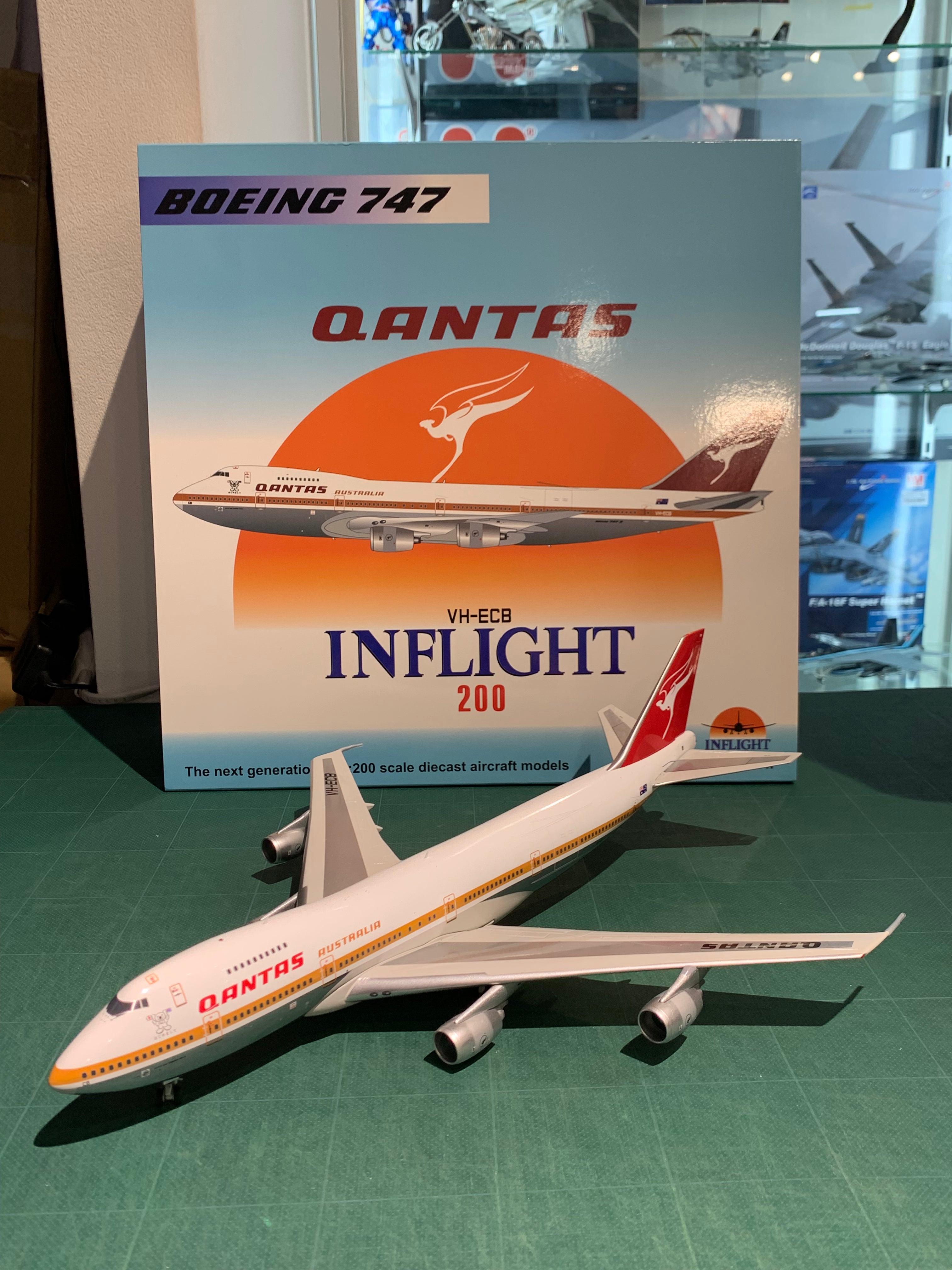 747-200 Qantas "Koala Express" Polished Finish VH-ECB 1/200 [IF742QF0824P] 