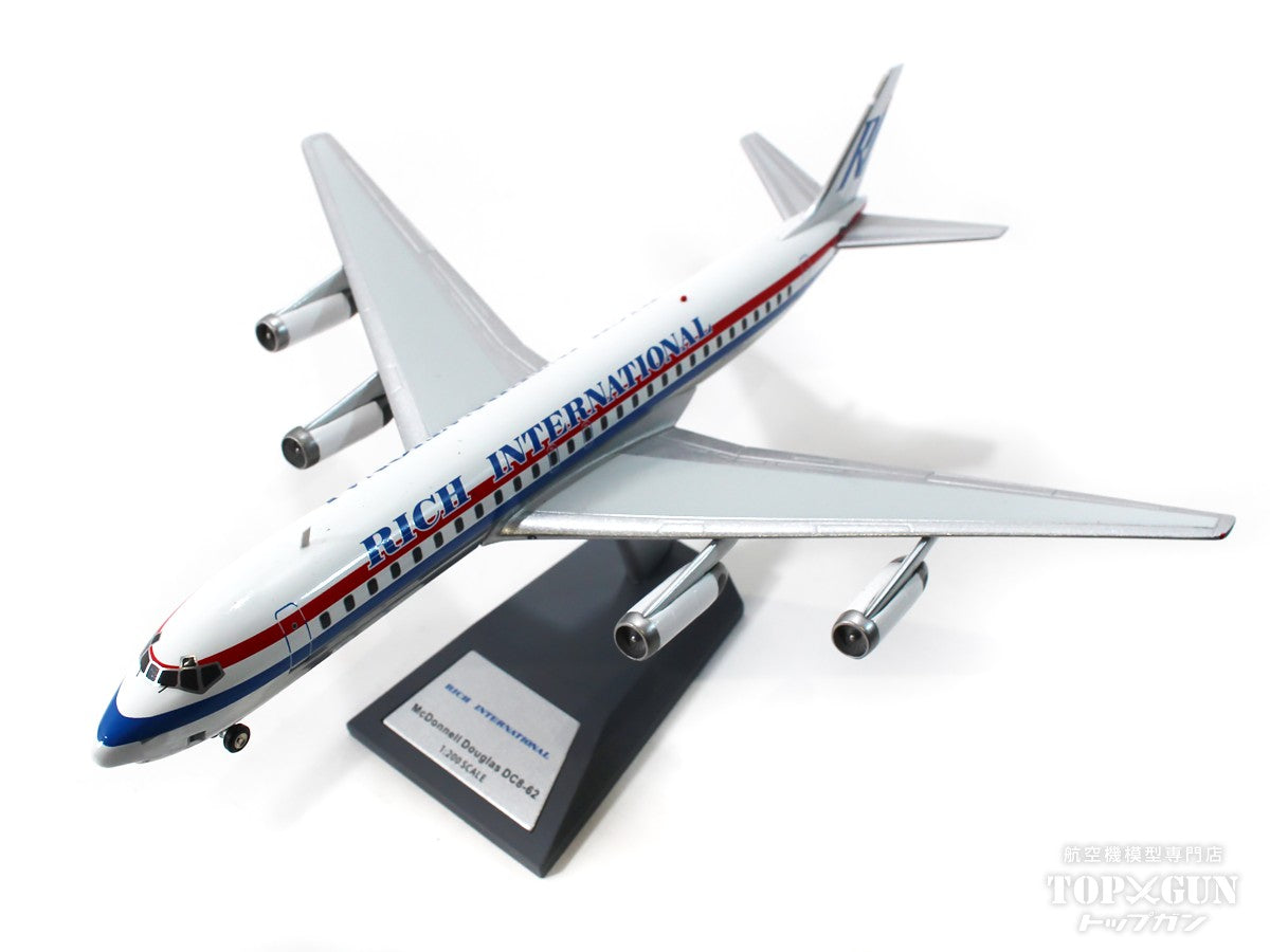 DC-8-62 Rich International Airways N772CA (stand included) 1/200 [IF862JN0619]