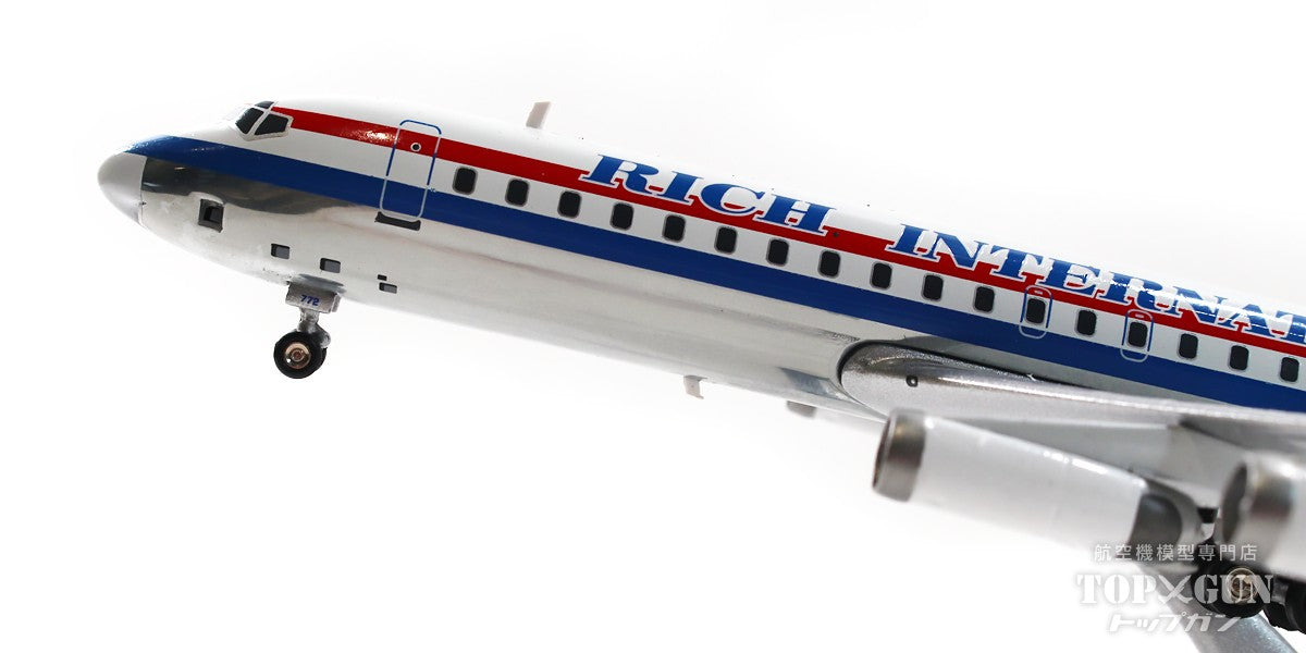 DC-8-62 リッチインターナショナルエアウェイズ N772CA (スタンド付属) 1/200 [IF862JN0619]